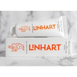 Linhart Tooth Whitener Gel - Hydrogen Peroxide - 1.7‎ oz - New in Box